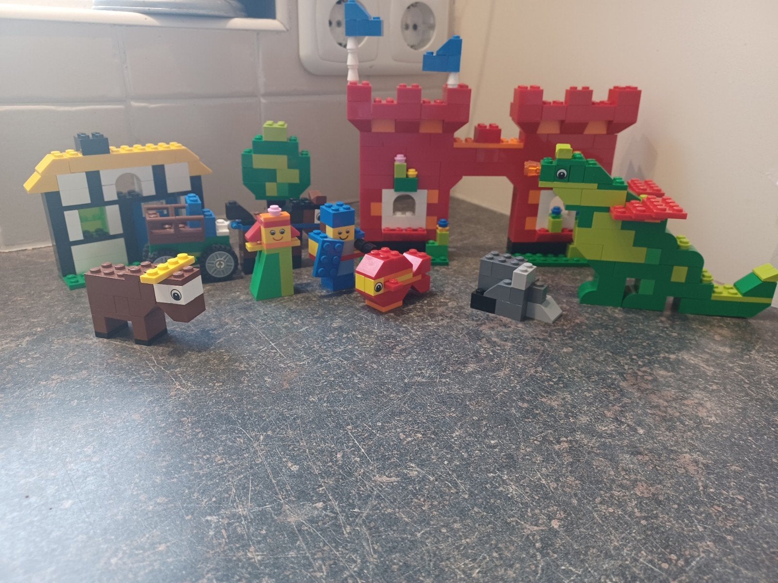 Lego classic 4630 bouw-en speeldoos, Compleet, Overige thema's, Lego, Ophalen of Verzenden