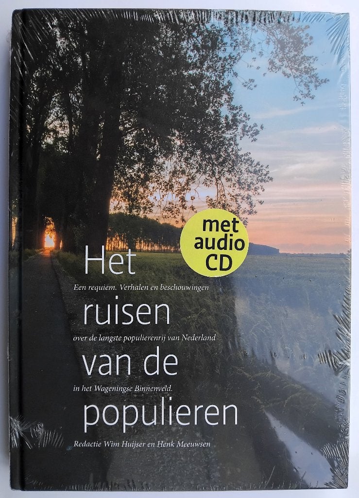 Wageningen "Het ruisen van de populieren" - BOEK + CD NIEUW, Ophalen of Verzenden, Nieuw, Natuur algemeen