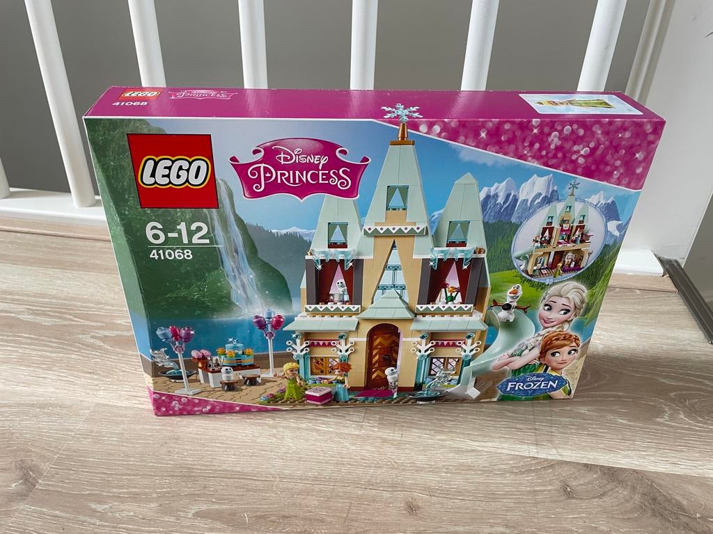 LEGO 41068 Disney Frozen Elsa's Sprankelende IJskasteel, Ophalen, Lego, Zo goed als nieuw, Compleet