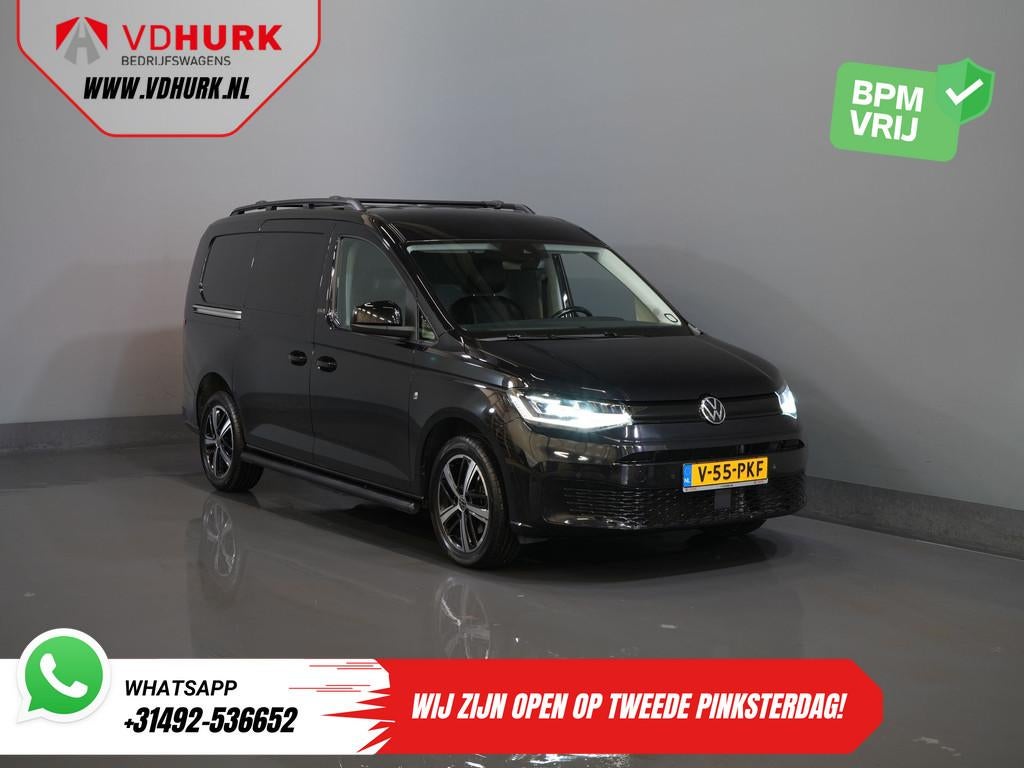 Volkswagen Caddy Cargo Maxi 2.0 TDI 125 pk DSG Aut. Black Ed, Gebruikt, 4 cilinders, Volkswagen, Bedrijf