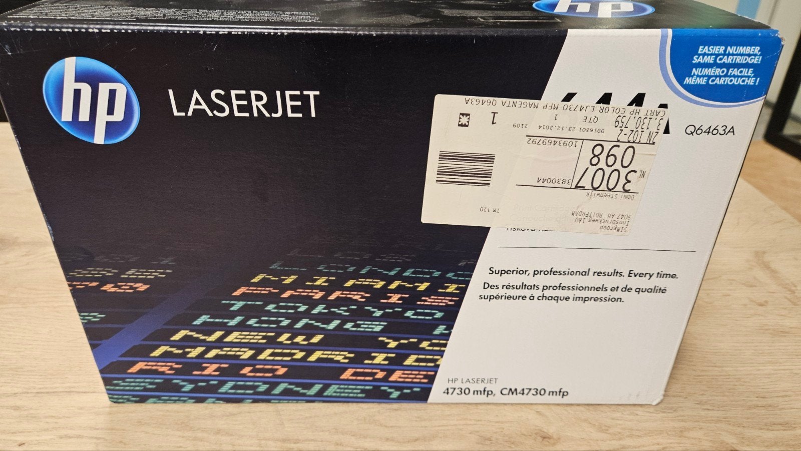 Laserjet print cartridge 644 A   Q6462A  nieuw in doos, Ophalen of Verzenden, Nieuw, Cartridge, HP origineel