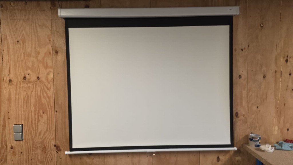 Manueel projectiescherm 72", Ophalen, Zo goed als nieuw