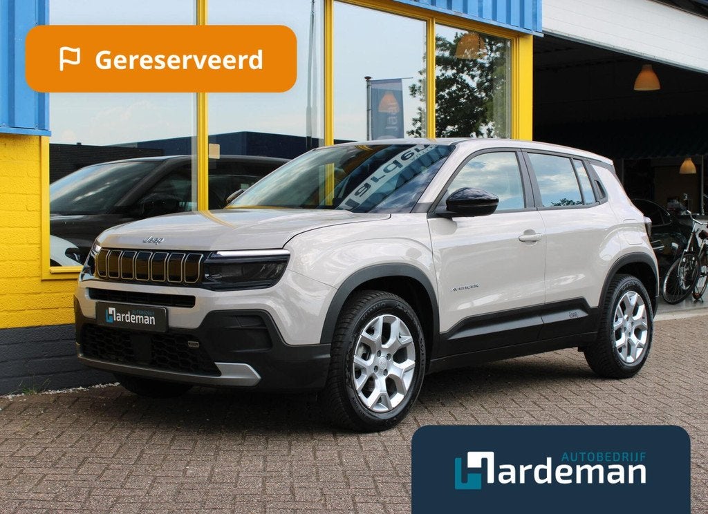 Jeep Avenger 1.2 Altitude Navi JBL Carplay, Auto's, Jeep, Bedrijf, Te koop, Avenger, ABS, Achteruitrijcamera, Adaptive Cruise Control