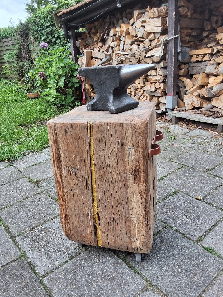 Peddinghaus aambeeld op houten standaard, Ophalen, Zo goed als nieuw, Overige typen, Overige merken