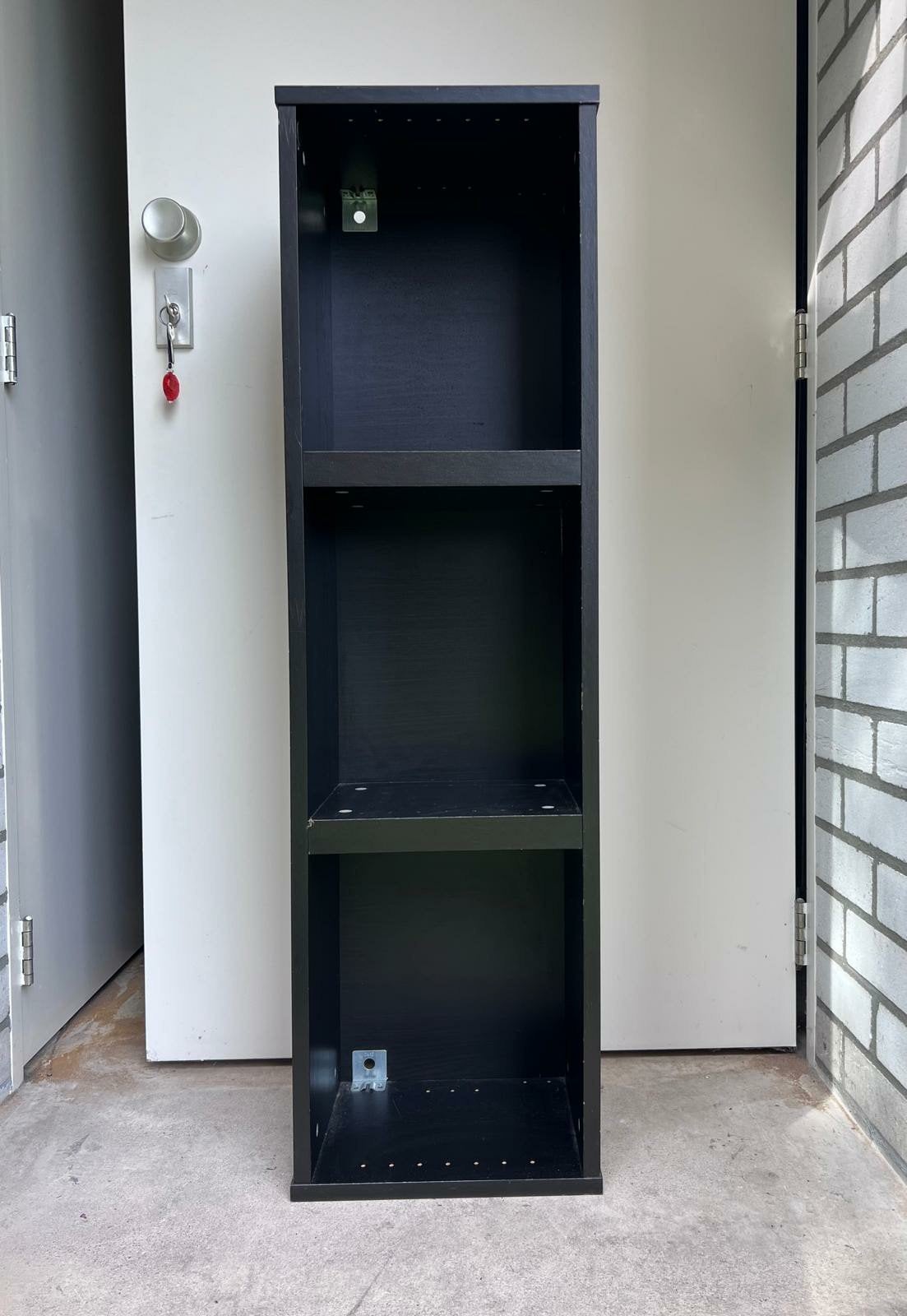 IKEA BILLY boekenkast zwart eikenpatroon 40/28/106, Ophalen, Met plank(en), Minder dan 50 cm, 100 tot 150 cm