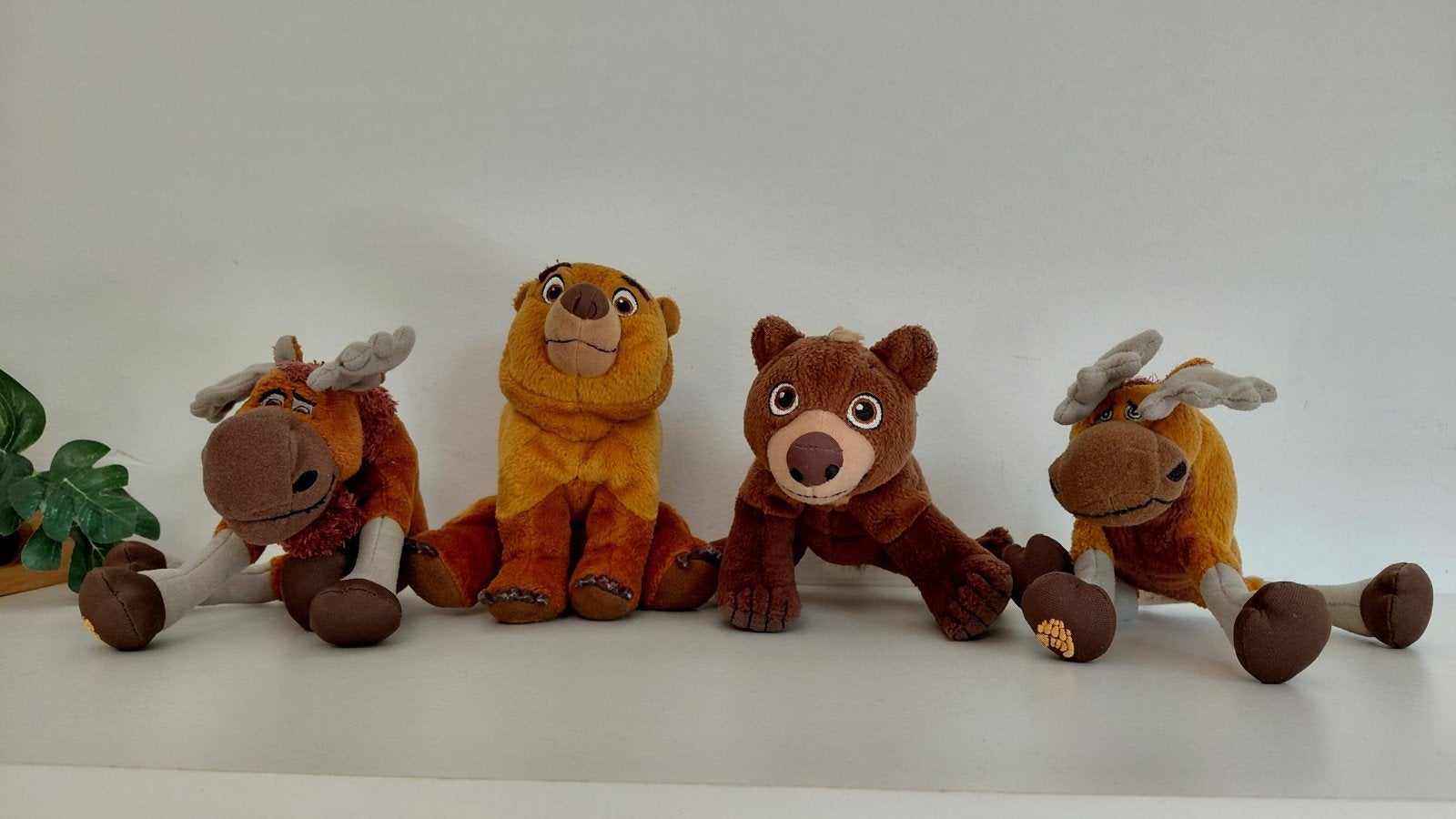 Brother bear knuffels Disney, Verzamelen, Disney, Ophalen of Verzenden, Zo goed als nieuw, Beeldje of Figuurtje