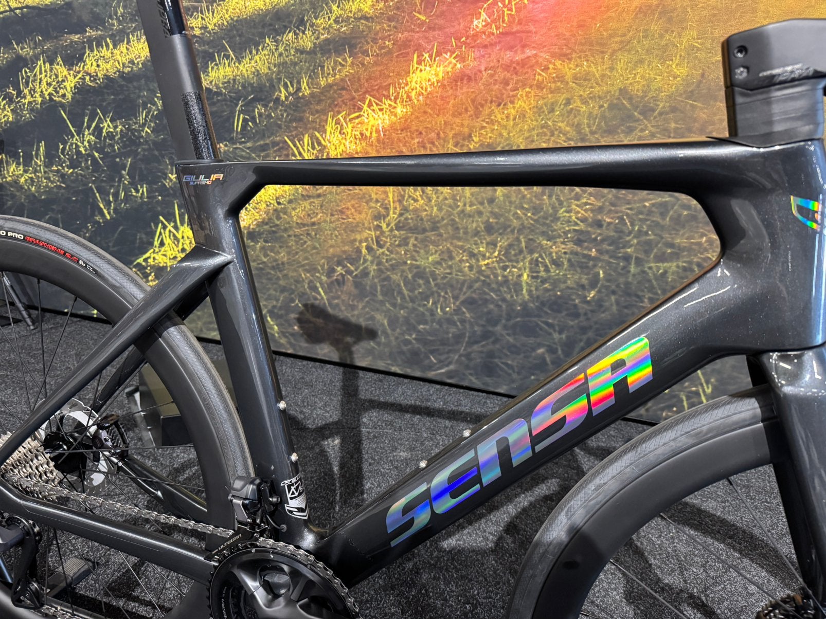 Sensa Giulia Supremo 55cm Ultegra Di2 & Carbon wielset, Overige merken, 28 inch, Carbon, Nieuw