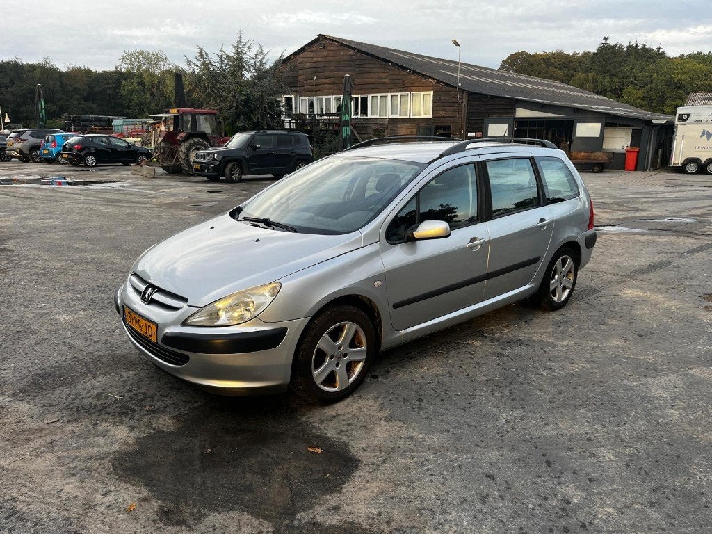 Peugeot 307 2.0 16V XS Break 2004 Grijs, Auto's, Voorwielaandrijving, Zwart, 4 cilinders, Origineel Nederlands