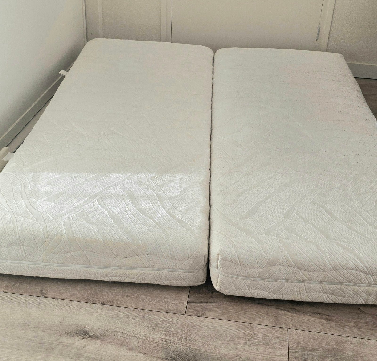 2 matrassen 80x200, Ophalen, Gebruikt, Eenpersoons, 80 cm