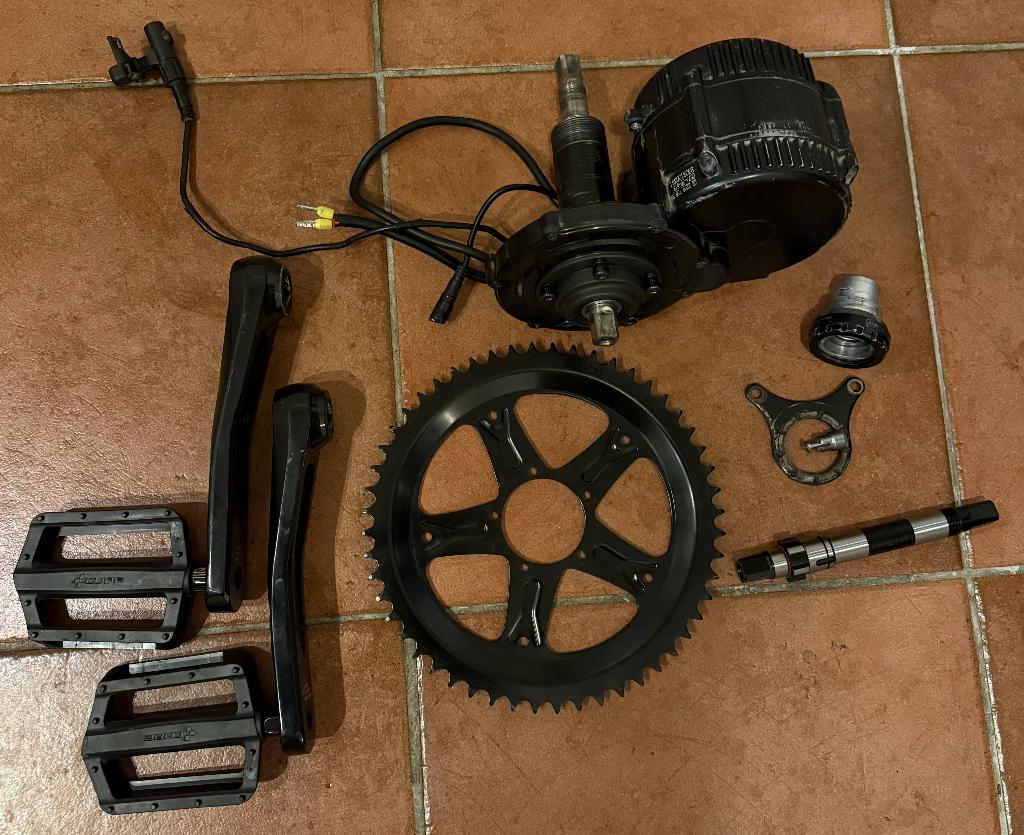 Bafang BBS02B 48 V 750 W middenmotor, Verzenden, Zo goed als nieuw, Motor, Bafang