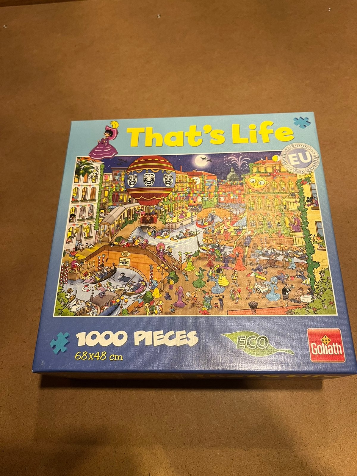 Puzzel Goliath that’s life, Ophalen, 500 t/m 1500 stukjes, Zo goed als nieuw