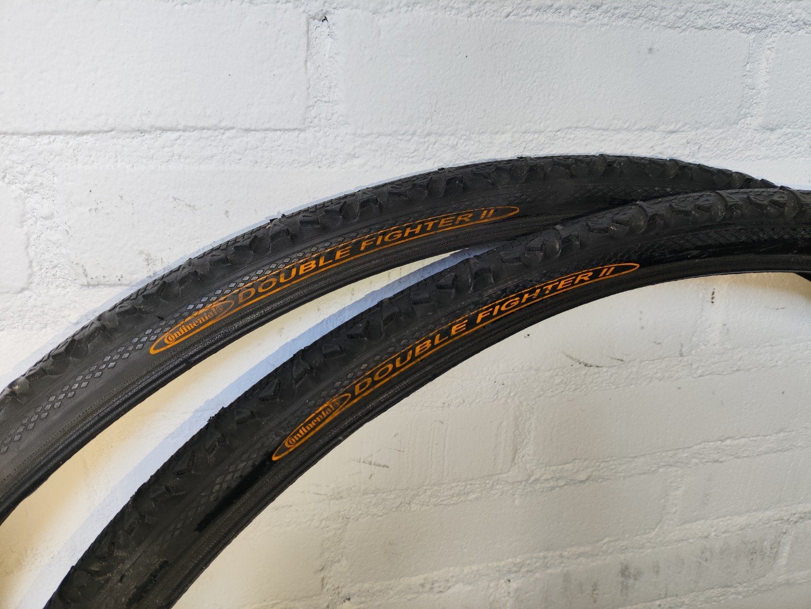 2 Continental hybride MTB fietsbanden, Ophalen, Gebruikt, Band, Toerfiets