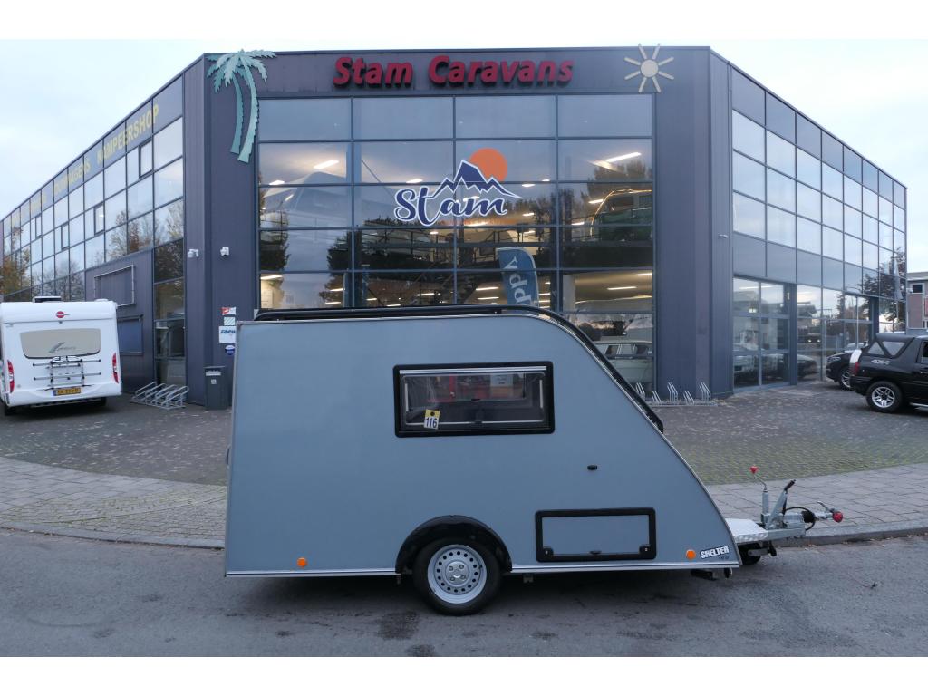 Kip Shelter voor motorfiets, Caravans en Kamperen, Caravans, Standaardzit, Schokbreker, Kip, Tot en met 2