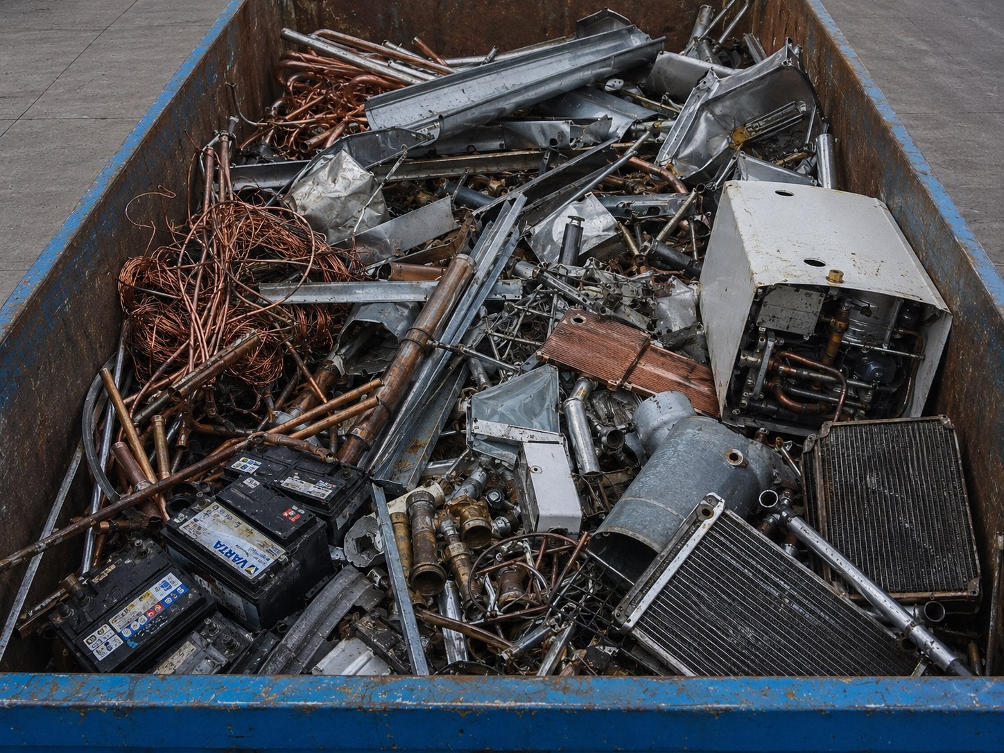 Oud ijzer / metalen gezocht, Ophalen, Zo goed als nieuw