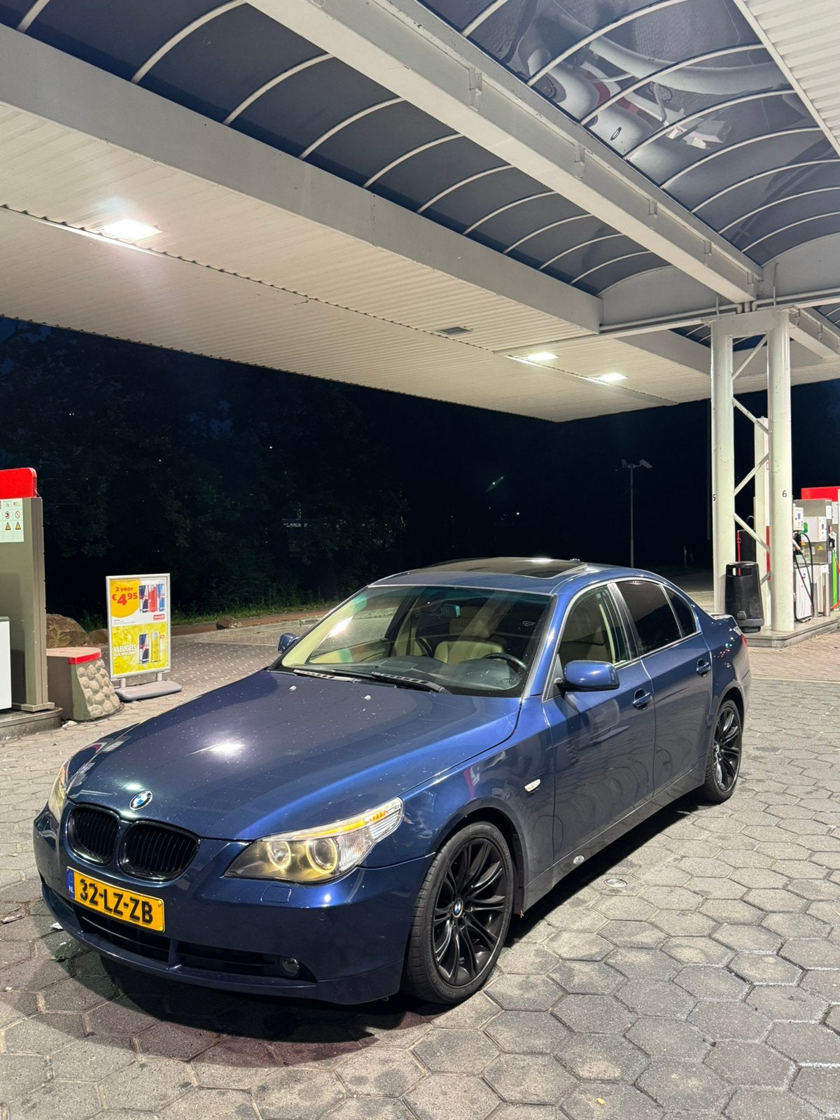 BMW 5-Serie 3.0 I 530 AUT Youngtimer, Automaat, Achterwielaandrijving, 2000 kg, Blauw