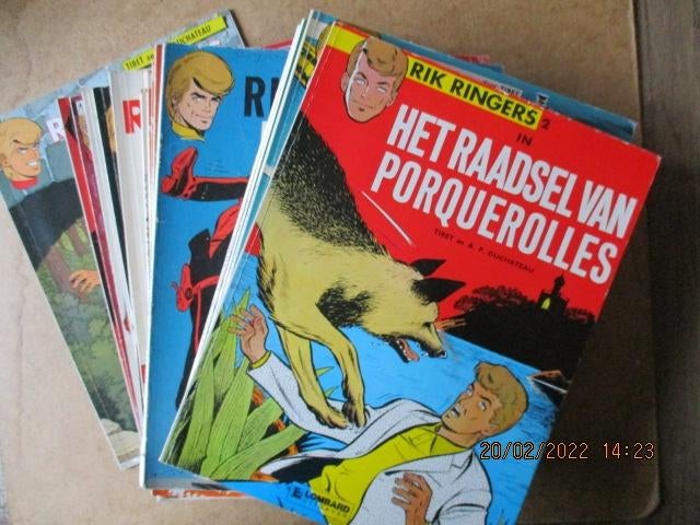 adv5815 rik ringers, Boeken, Stripboeken, Eén stripboek, Ophalen, Gelezen