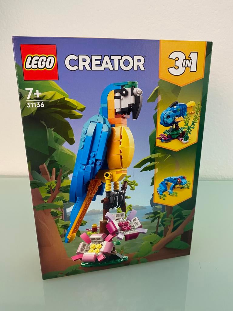 LEGO Creator 31136 Exotische Papegaai. NIEUW/SEALED!!! 🆕, Lego, Nieuw, Ophalen of Verzenden, Ongeopend/sealed