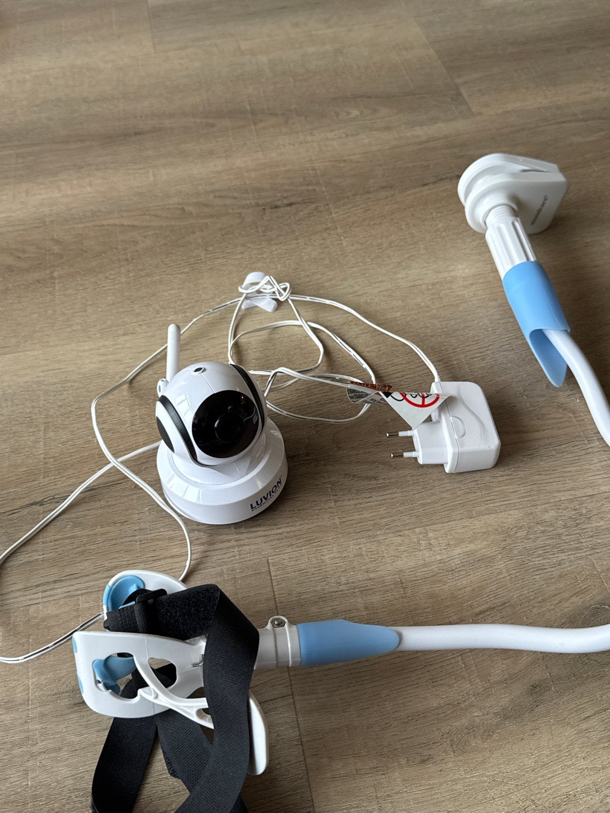 Luvion babyfoon camera met Moodcare houder, Ophalen of Verzenden, Gebruikt, Camera