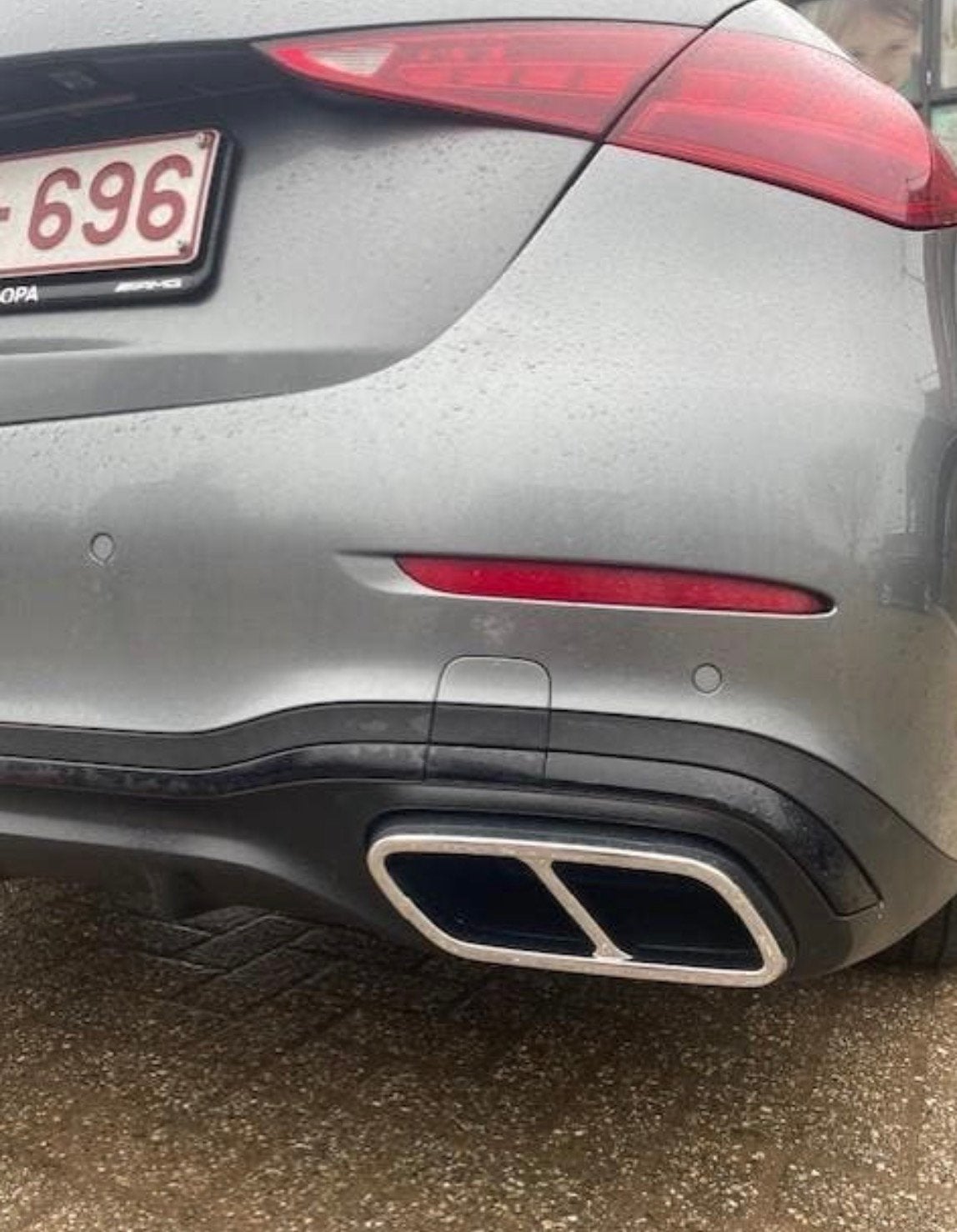 Mercedes amg uitlaat uitlaten c-klasse w206 w214 w205 w213, Ophalen of Verzenden