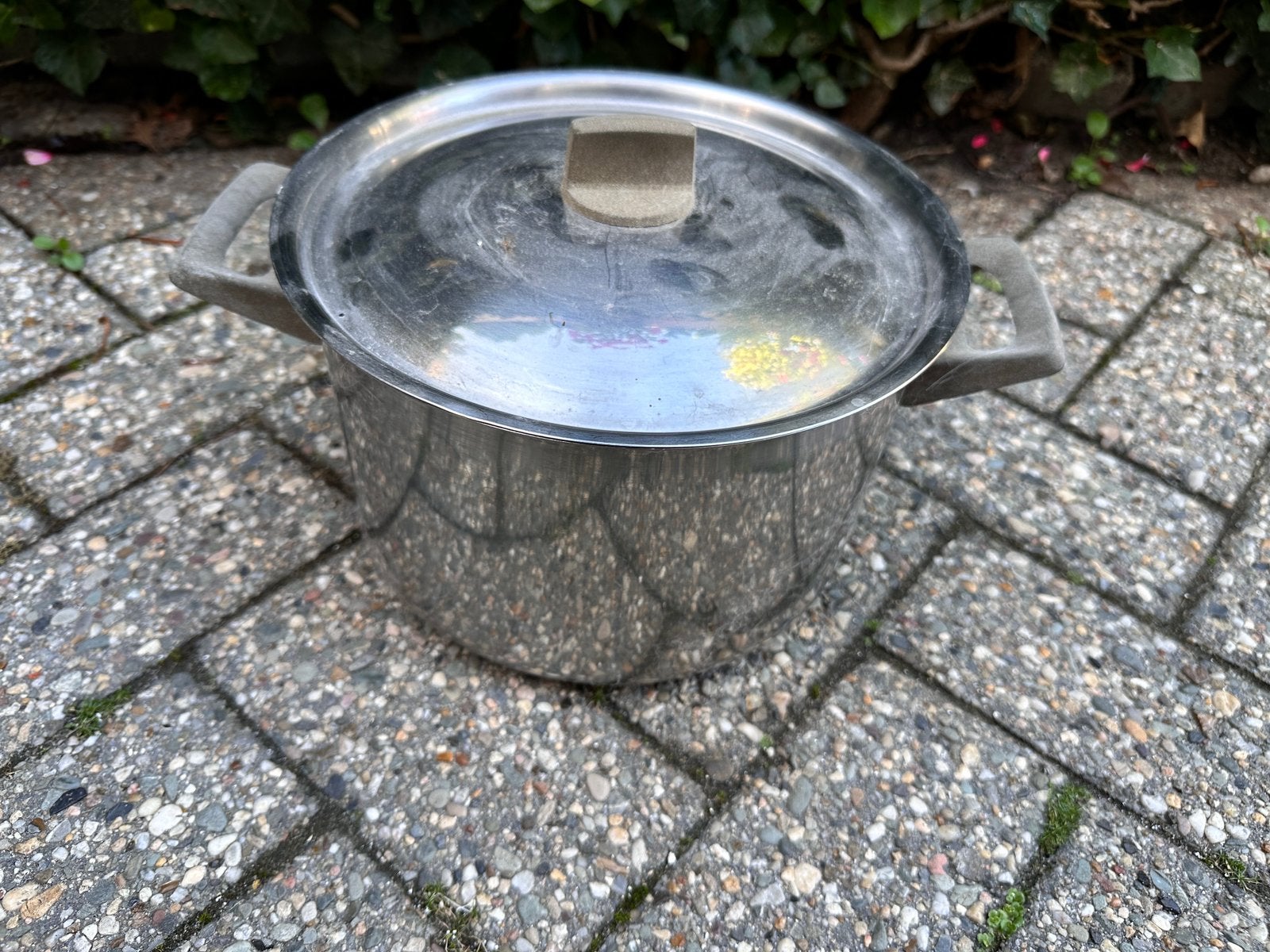 Originele grote BK pan pot ketel, BK, Zo goed als nieuw, Rvs, Kookpan