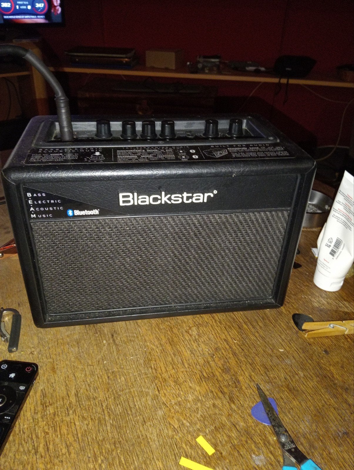 Blackstar ID:CORE BEAM gitaarversterker met Bluetooth, Ophalen of Verzenden, Gebruikt, Gitaar, Minder dan 50 watt