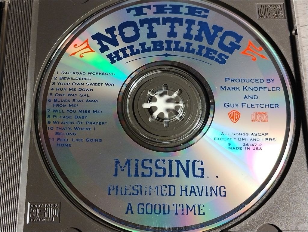 The Notting Hillbillies - Missing, Cd's en Dvd's, Ophalen of Verzenden, 1980 tot heden, Zo goed als nieuw, Jazz