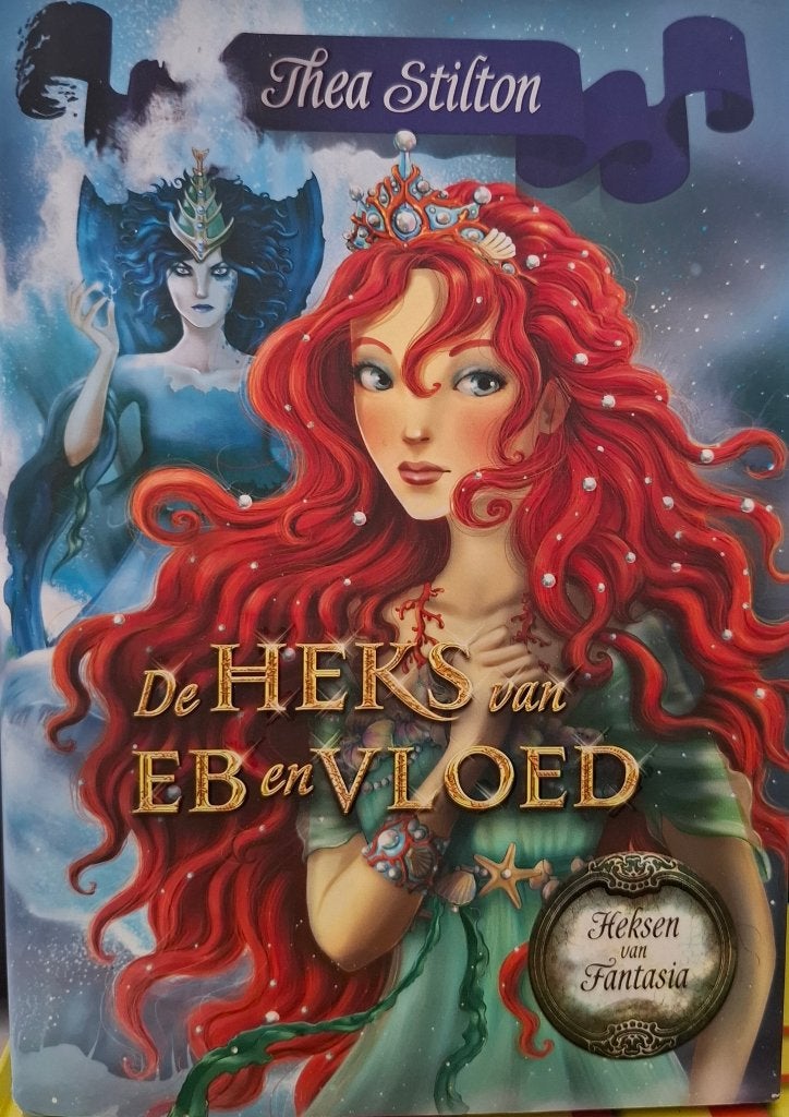Thea Stilton De heks van EB en VLOED Hardcover ZGAN, Ophalen of Verzenden, Zo goed als nieuw