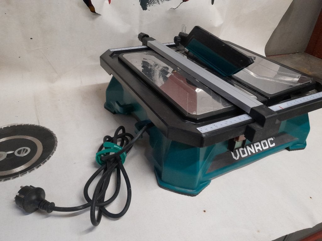 Tegelzaag Geïntegreerd waterreservoir RVS werkblad, Doe-het-zelf en Verbouw, Overige merken, Minder dan 30 mm, Overige typen, Nieuw