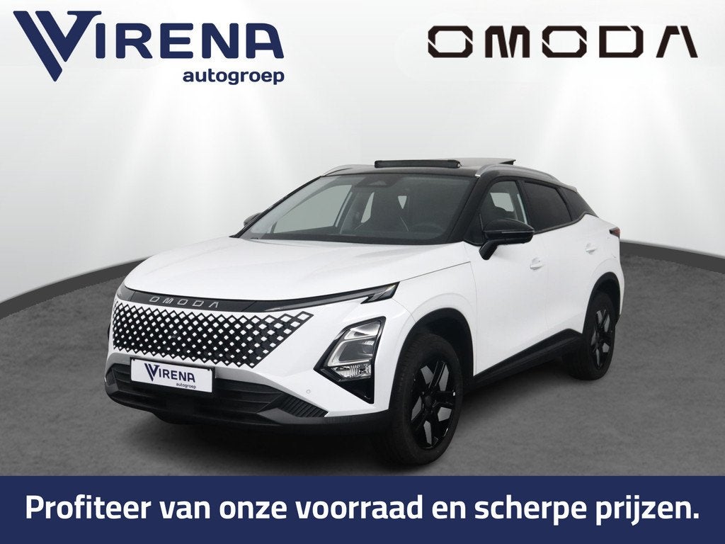 Omoda 5 SHS 1.6 T-GDi SHS-H Premium - FULL OPTIONS - Schuif/, Auto's, Overige Auto's, 750 kg, Wit, 19 km/l, SUV of Terreinwagen
