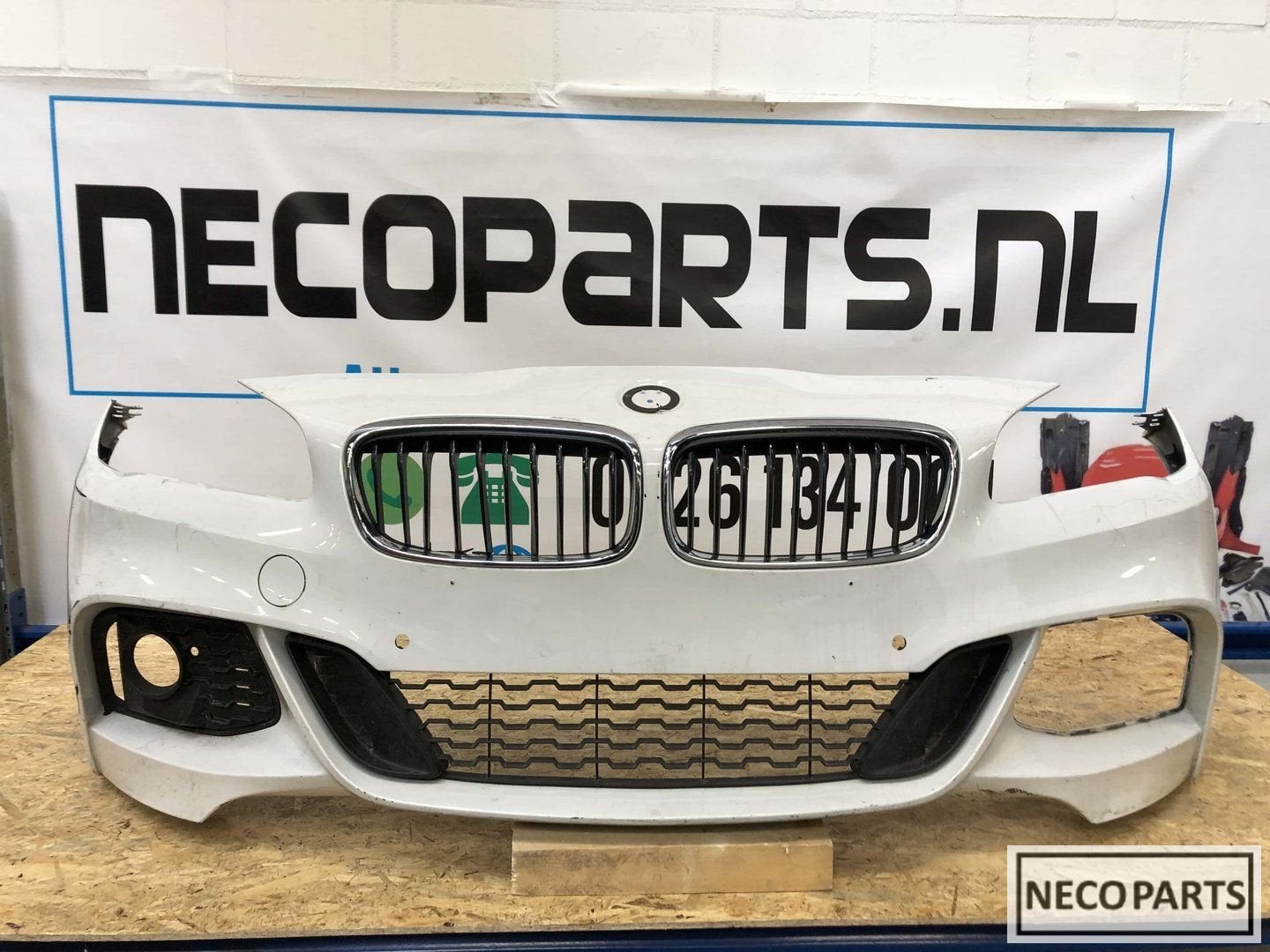 BMW 5 serie f10 f11 m pakket voorbumper pdc kls, Gebruikt, -, Voor, -