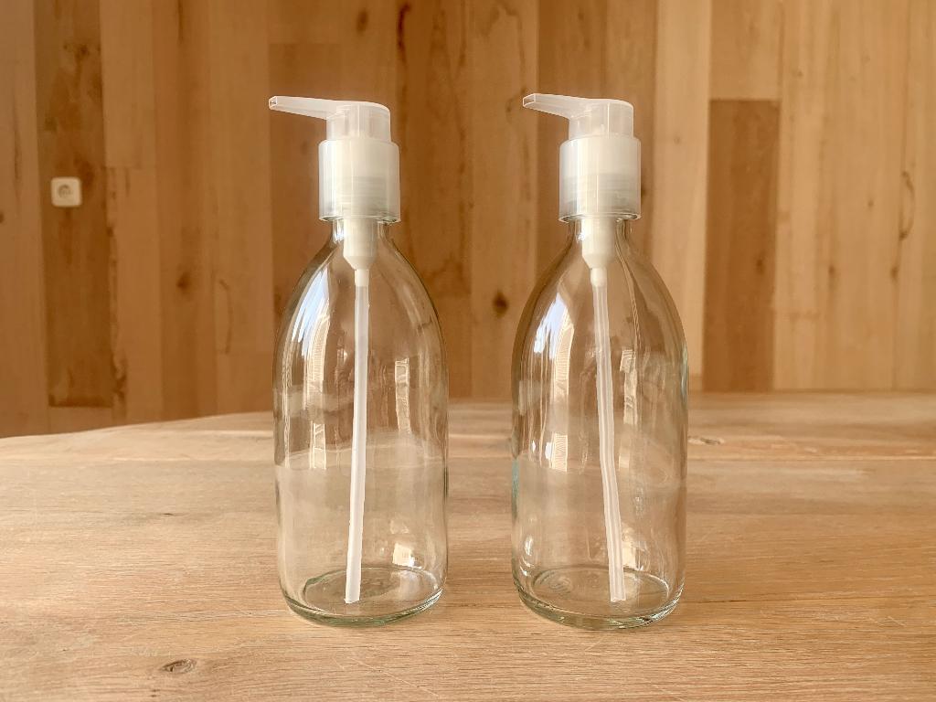 Zeepdispenser 250ml., Ophalen of Verzenden, Nieuw, Wit, Overige typen