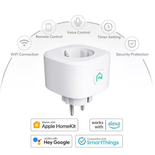 Meross Smart Plug WiFi, Ophalen of Verzenden, Zo goed als nieuw, Overige merken, Stekker