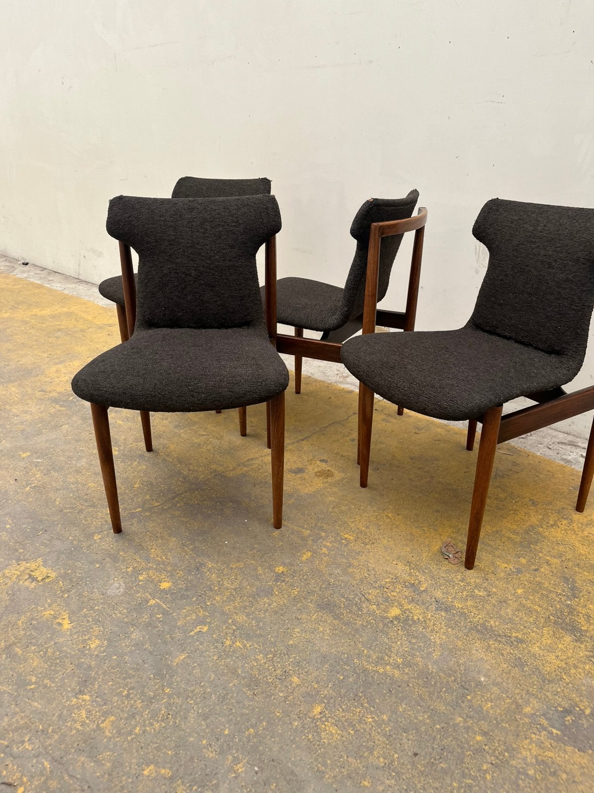 Eettafel stoelen Fristho IK Klingenberg jaren 60-70 vintage, Gebruikt, Dutch design vintage retro midcentury space age 60 Fristho