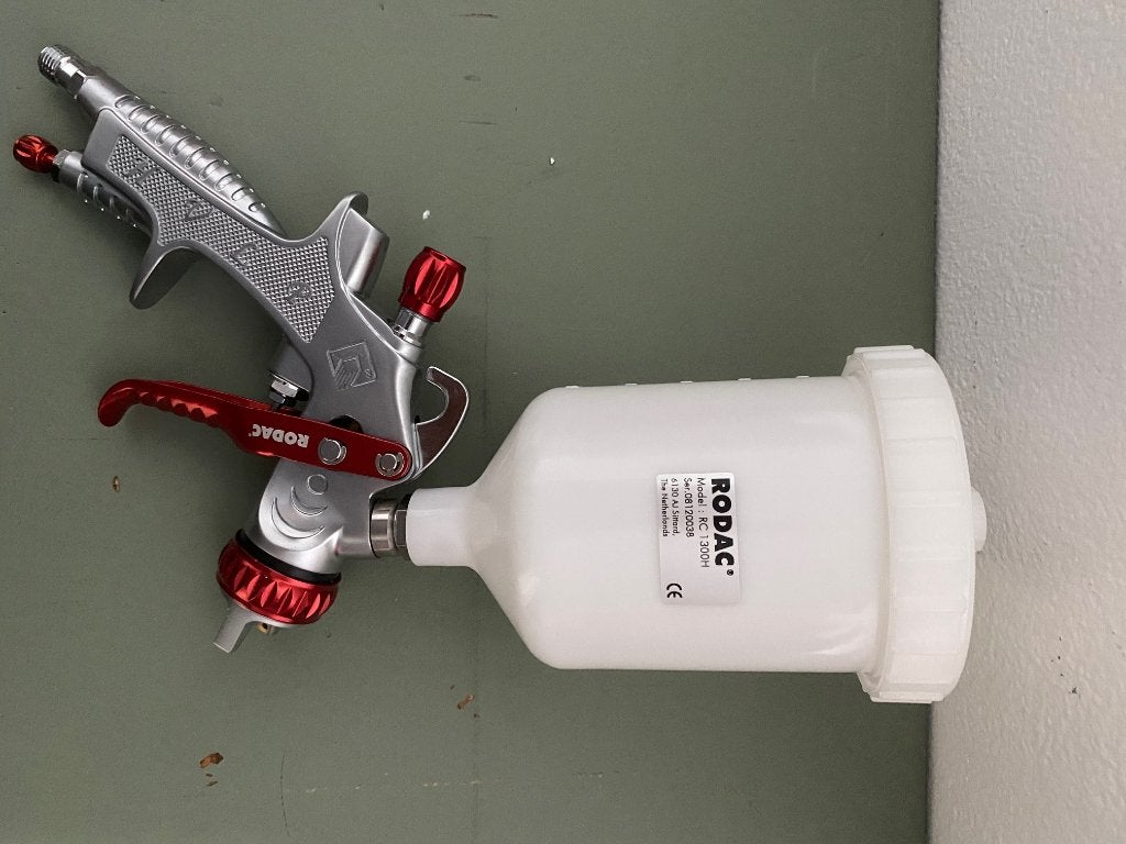 Nieuwe RODAC spuitpistool + schuurmachine – setvoordeel, Ophalen of Verzenden, Nieuw