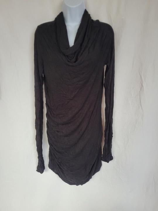Leuke zwarte jurk met kol mt XL merk Object, Kleding | Dames, ., Zwart, Maat 46/48 (XL) of groter, Ophalen of Verzenden