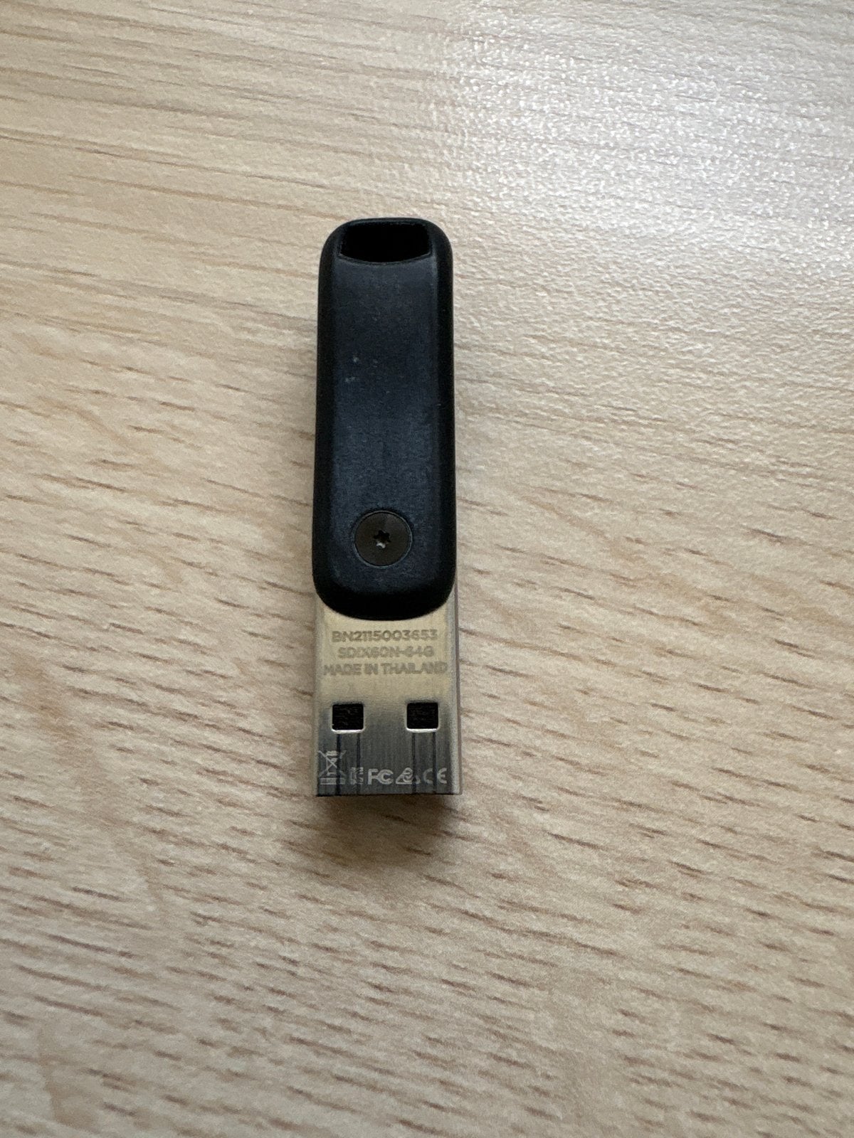 Sandisk iXpand Flash Drive 64GB voor iPhone/iPad, Computers en Software, USB Sticks, Ophalen of Verzenden, Gebruikt, 64 GB