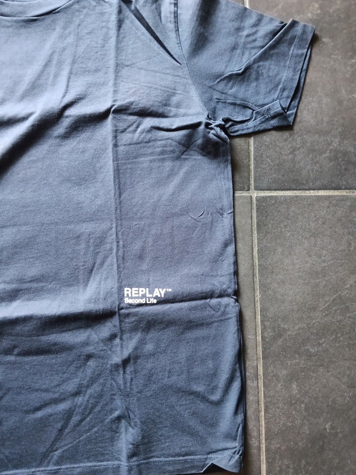 Replay maat M, Maat 52/54 (L), Blauw, Ophalen of Verzenden, Zo goed als nieuw