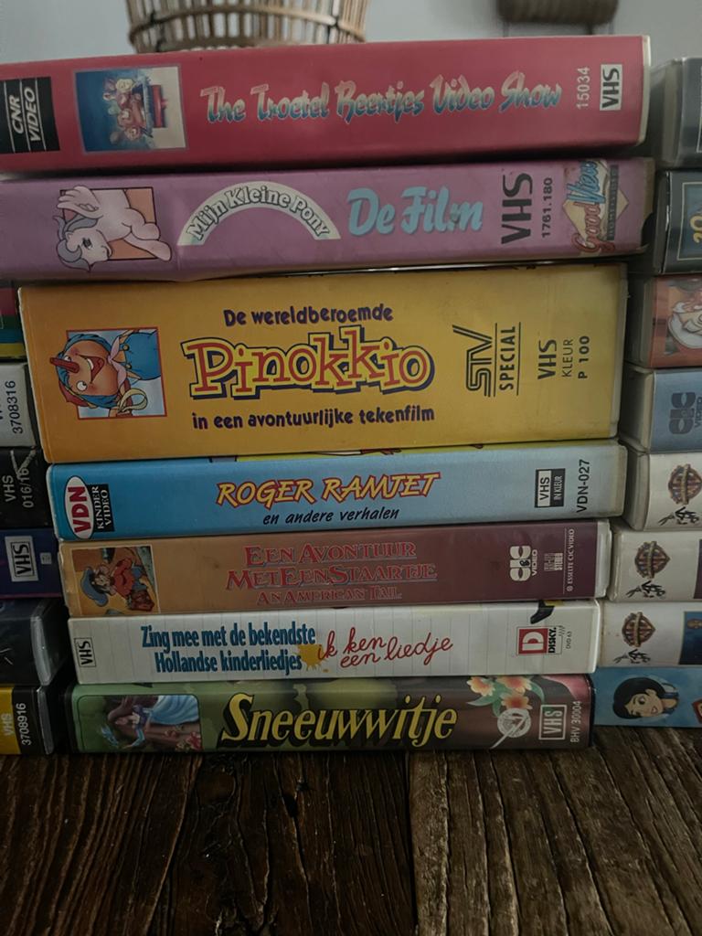 Diverse Kinder VHS Video's - Klassieke Tekenfilms, Cd's en Dvd's, VHS | Kinderen en Jeugd, Gebruikt, Tekenfilm, Alle leeftijden