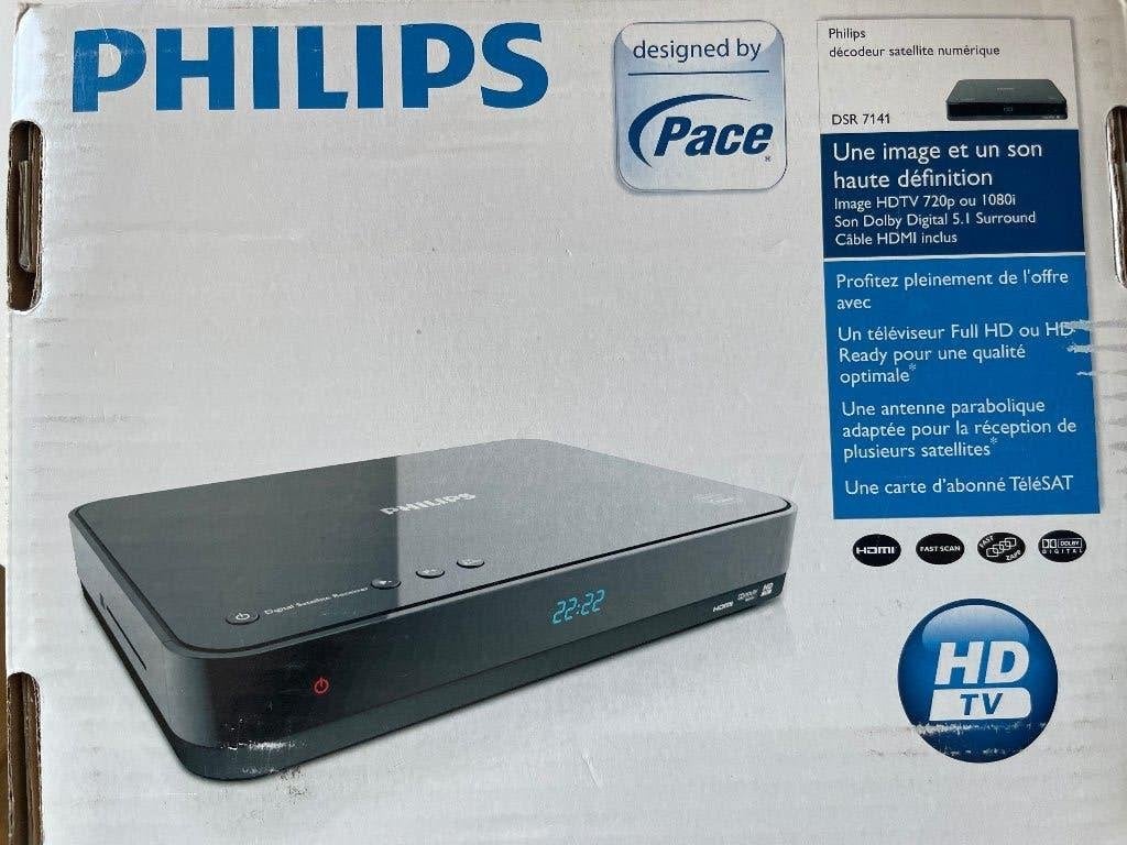 Philips digitale satelliet ontvanger DSR 7141, Audio, Tv en Foto, Decoders en Harddiskrecorders, Ophalen, Gebruikt