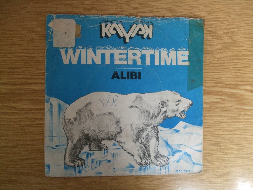 KAYAK     WINTERTIME / ALIBI, 7 inch, Ophalen of Verzenden, Zo goed als nieuw, Pop