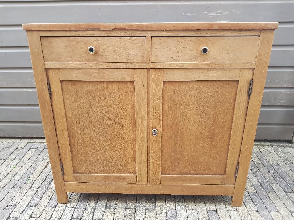 Vintage retro kast eiken, Huis en Inrichting, Kasten | Overige, Ophalen, Zo goed als nieuw