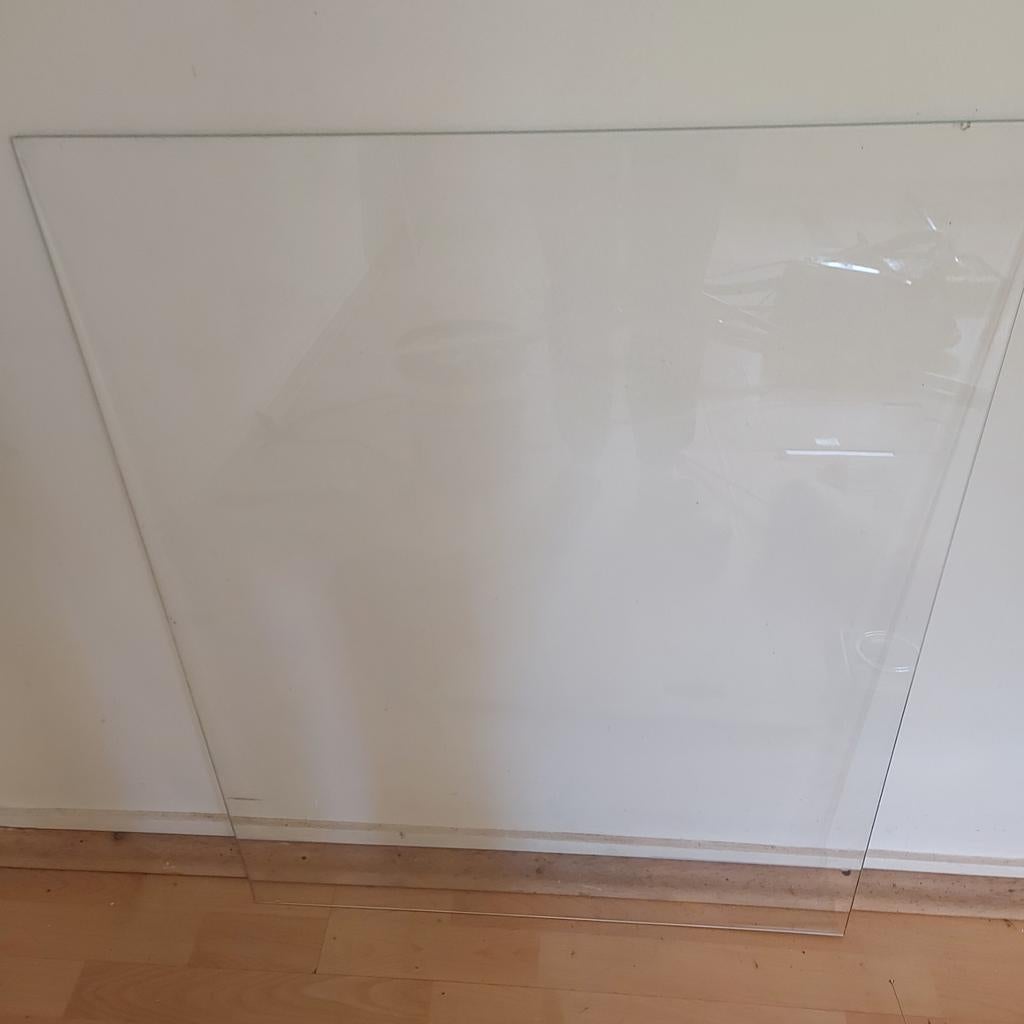 Hittebestendige glasplaat achter kookplaat met bevestiging, Doe-het-zelf en Verbouw, Ophalen, Minder dan 80 cm, 80 tot 120 cm