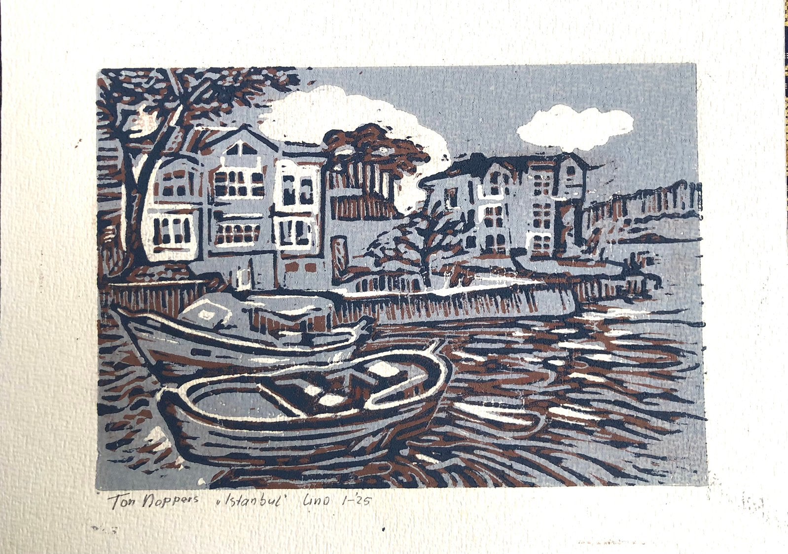 Lino “Istanbul””, Ophalen of Verzenden