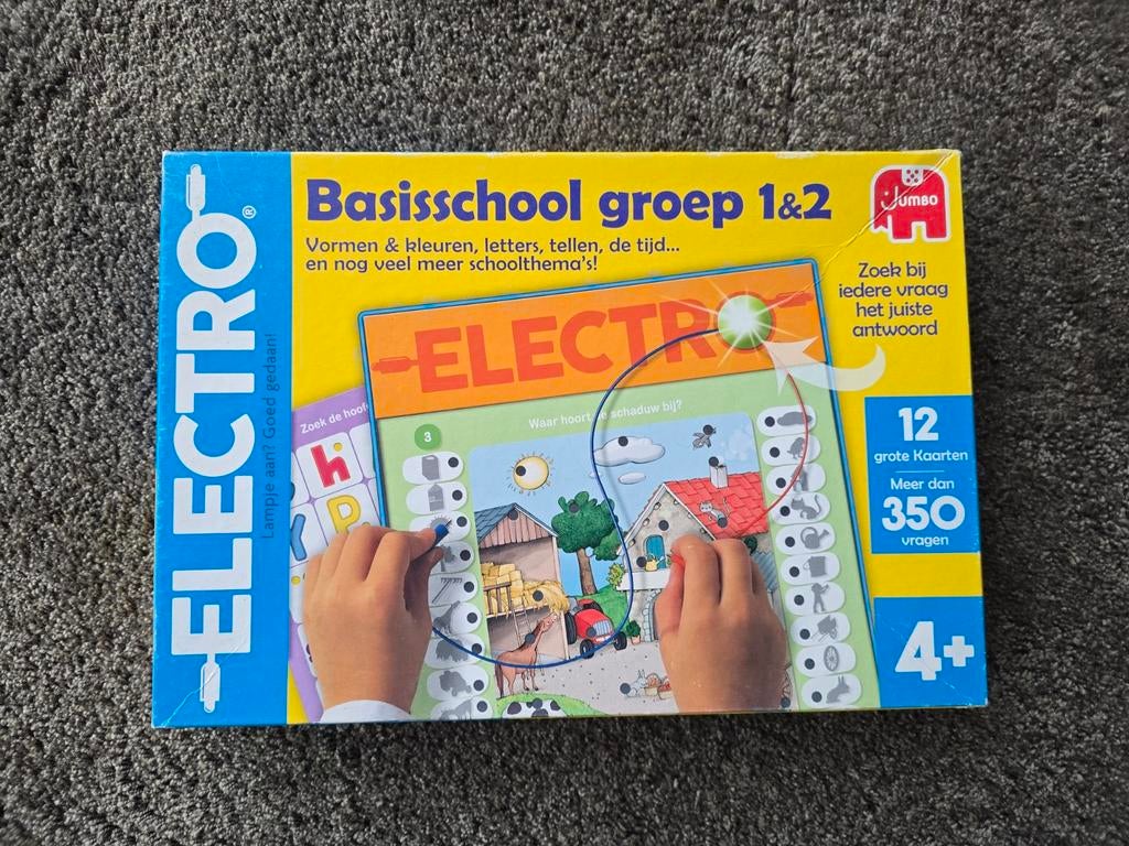 Jumbo - Electro Basisschool groep 1 & 2, Kinderen en Baby's, Speelgoed | Educatief en Creatief, Zo goed als nieuw, Elektronica