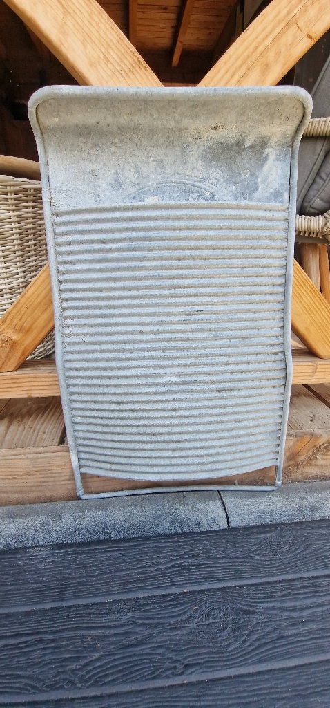 Zinken wasbord, Ophalen of Verzenden