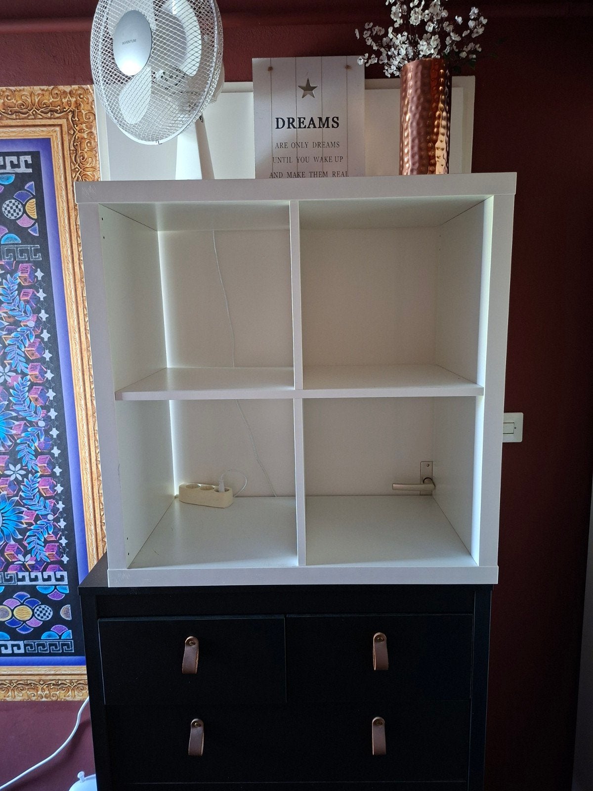 Ikea Kallax kast GRATIS, Huis en Inrichting, Ophalen, Gebruikt, 50 tot 100 cm, Minder dan 100 cm