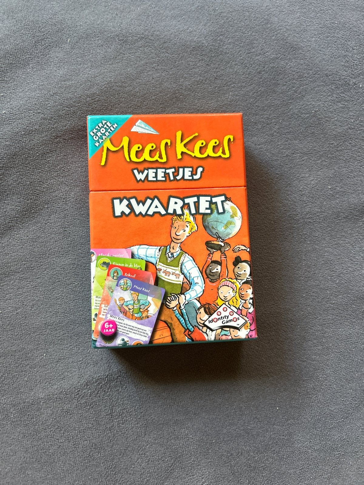 Mees Kees Weetjes Kwartet - Educatief Kaartspel, Drie of vier spelers, Ophalen of Verzenden, Zo goed als nieuw