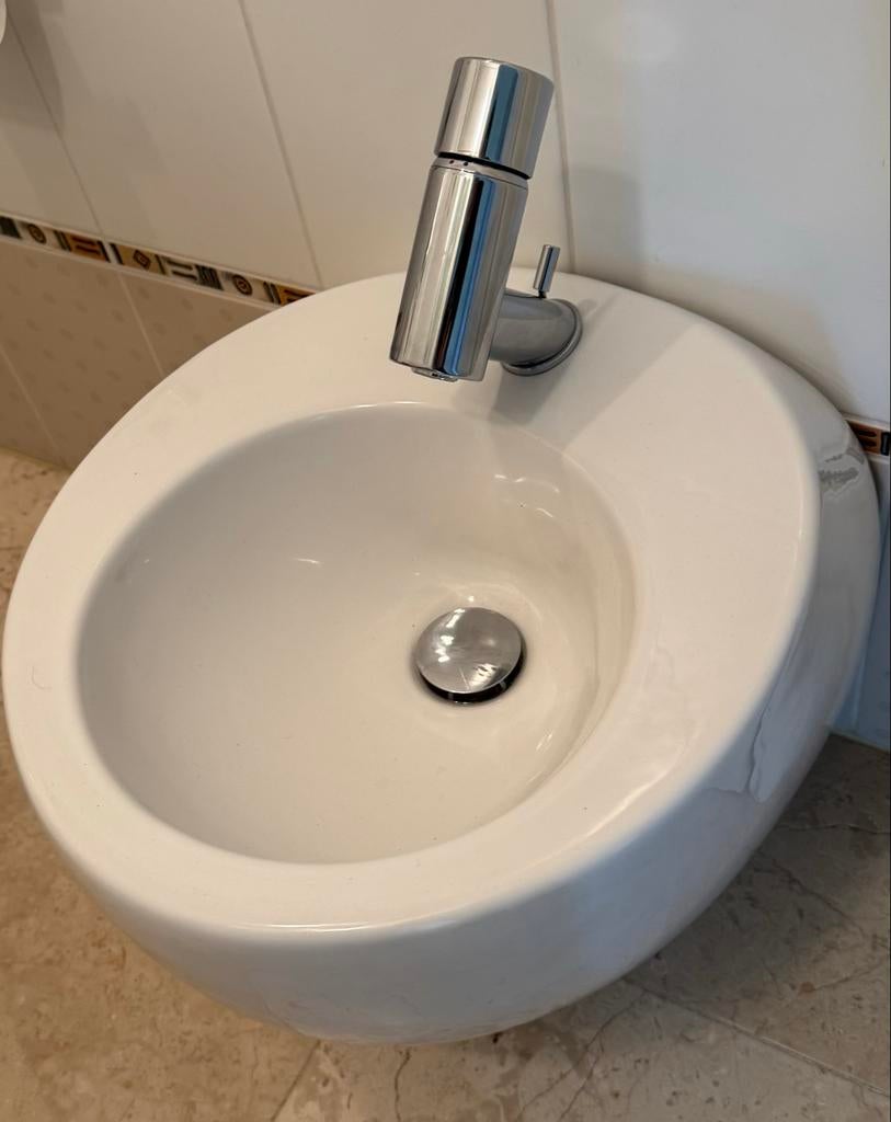 Alessi Laufen  fontein met kraan, Ophalen, Zo goed als nieuw, Chroom, Overige typen