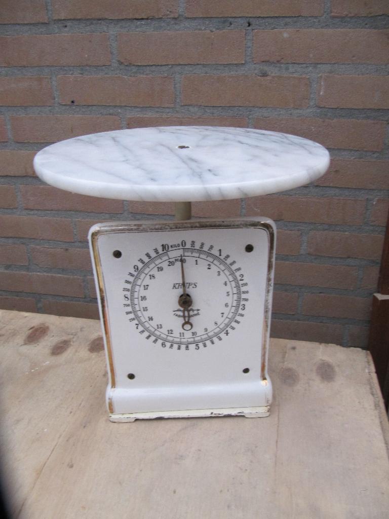 weegschaal Krups antieke, Antiek en Kunst, Ophalen of Verzenden