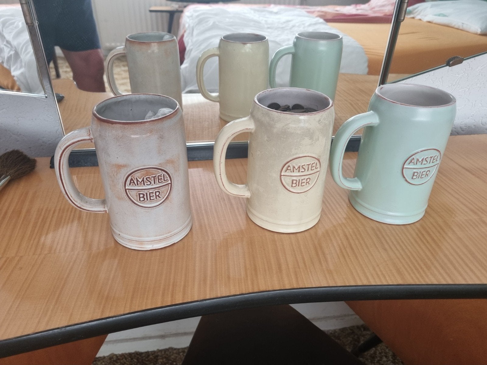 Amstel Bier Pullen, Verzamelen, Biermerken, Ophalen, Zo goed als nieuw, Pul(len), Amstel